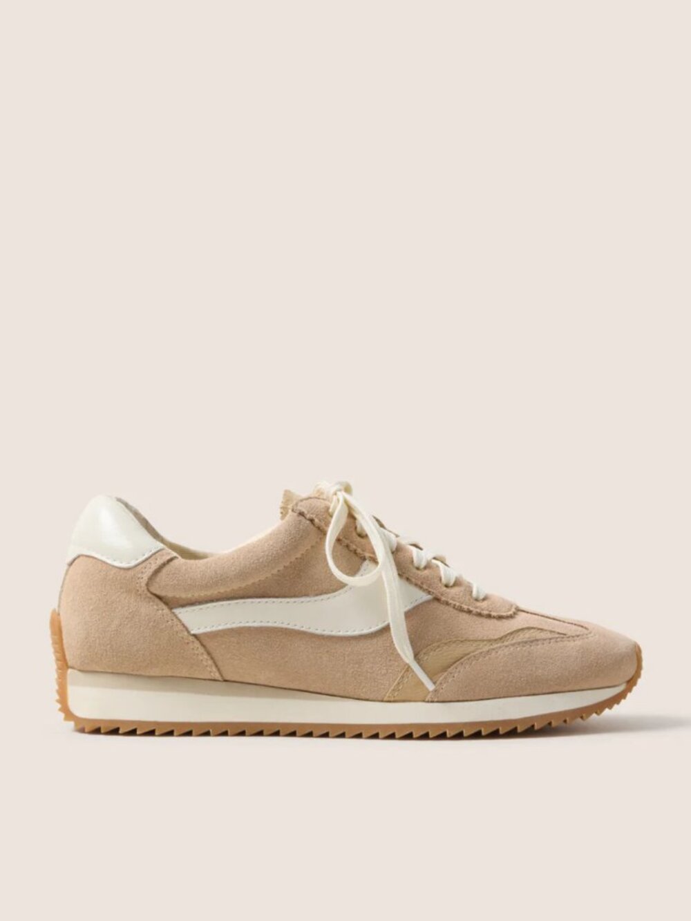 Dolce Vita B.NTCD Suede Sneaker in Dark Sand Suede - Picture 5 of 9